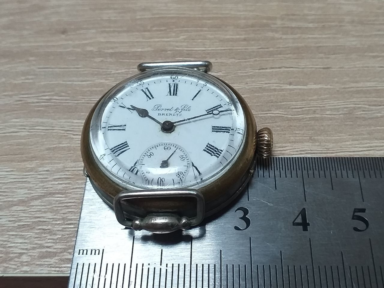 Карманные часы Perret & Fils BRENETS , LONGINES
