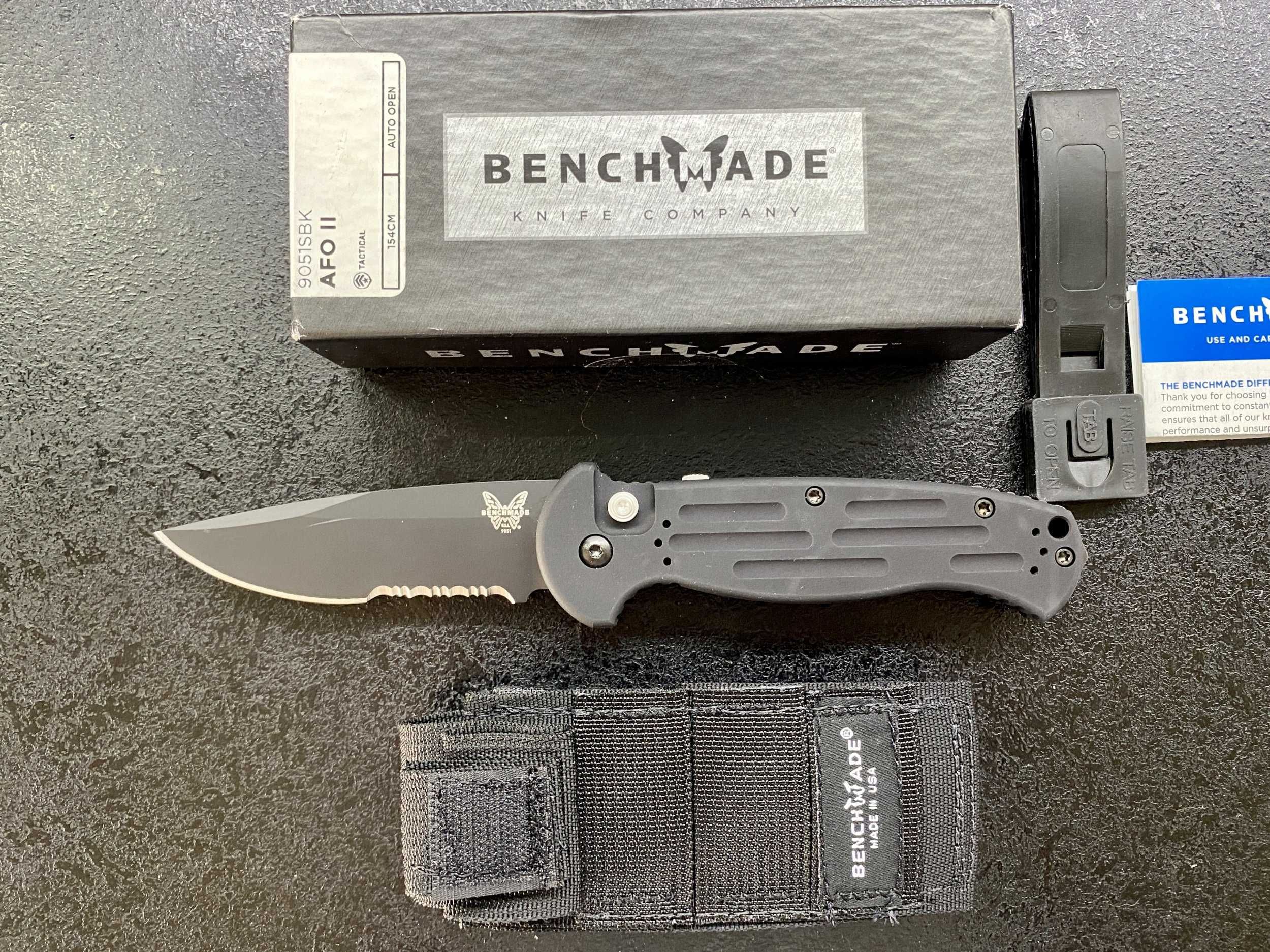 Benchmade 9051SBK AFO II Auto, USA