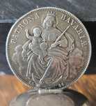 RARYTAA Stara Oryginalna moneta Talar 1866 "Madonna" (Bawaria, Ludwik)