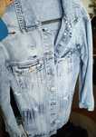 Parka niebieski jasny jeans ,nowa,S