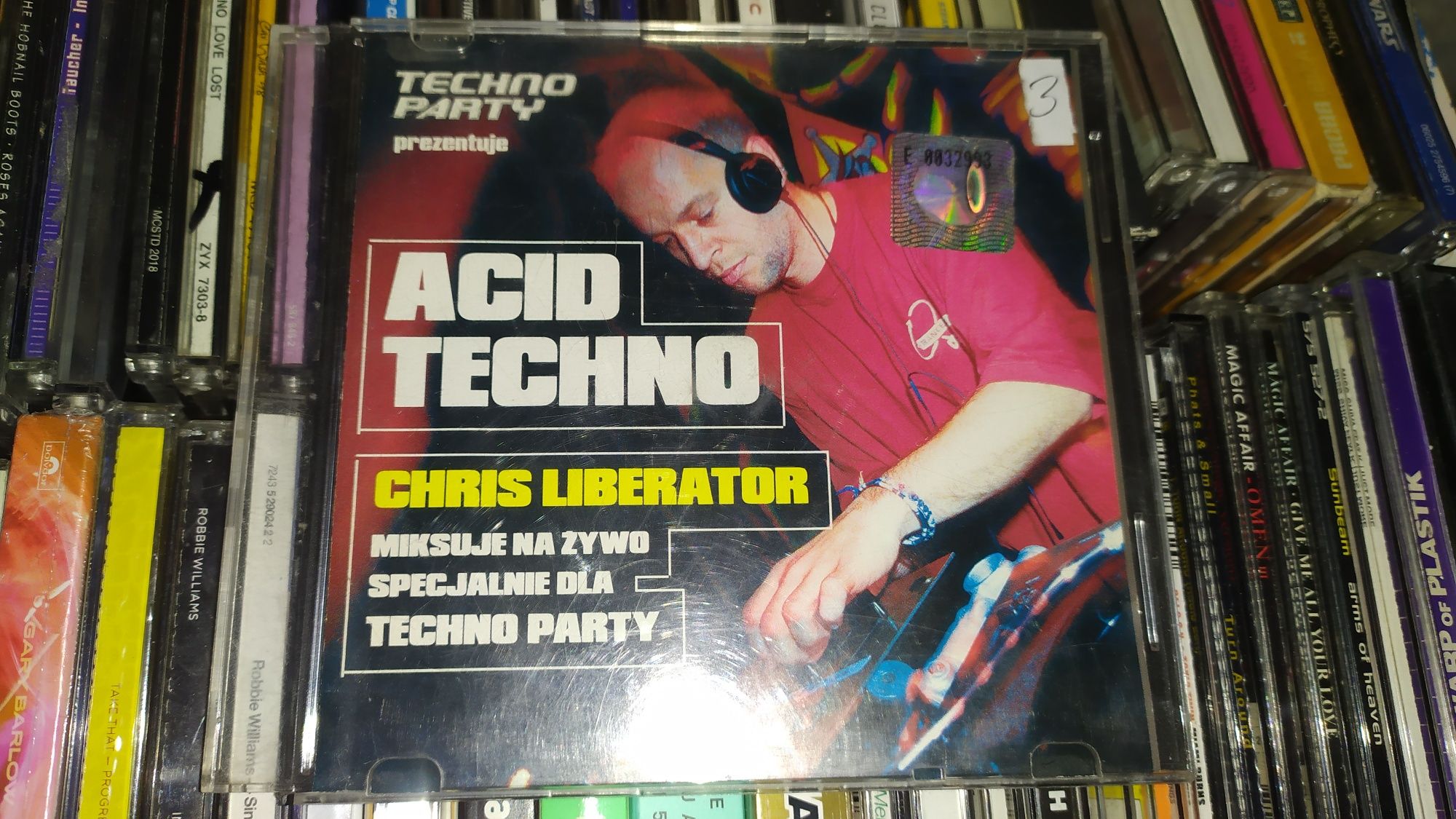 Chris Liberator DJ Klang techno party Lajf 2 cd