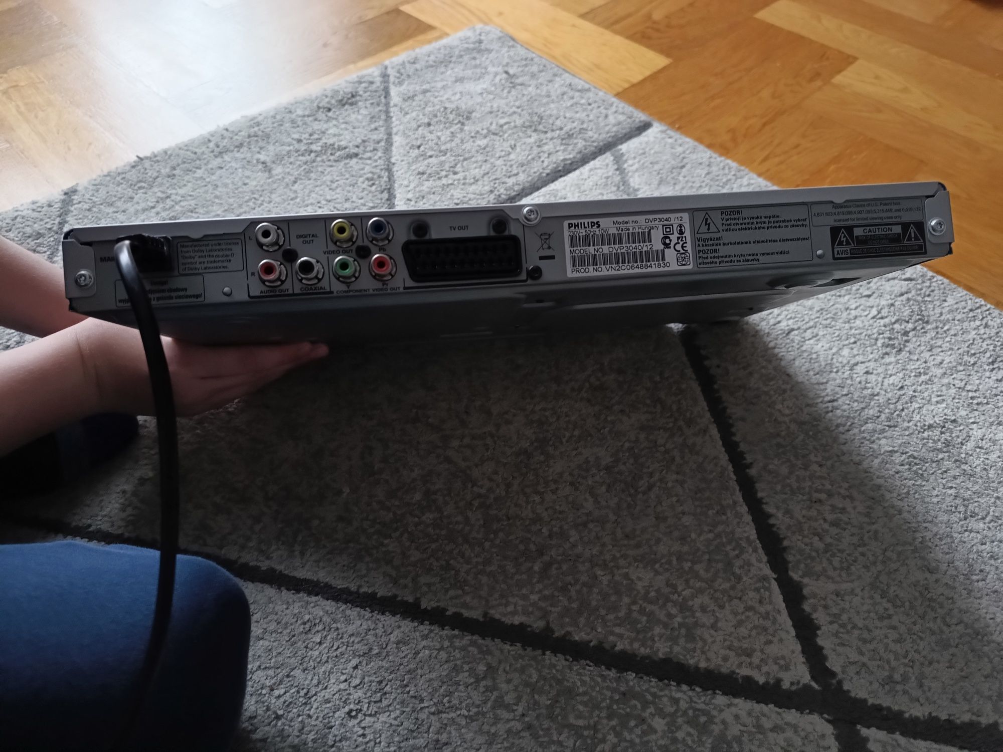 Dvd Philips z pilotem