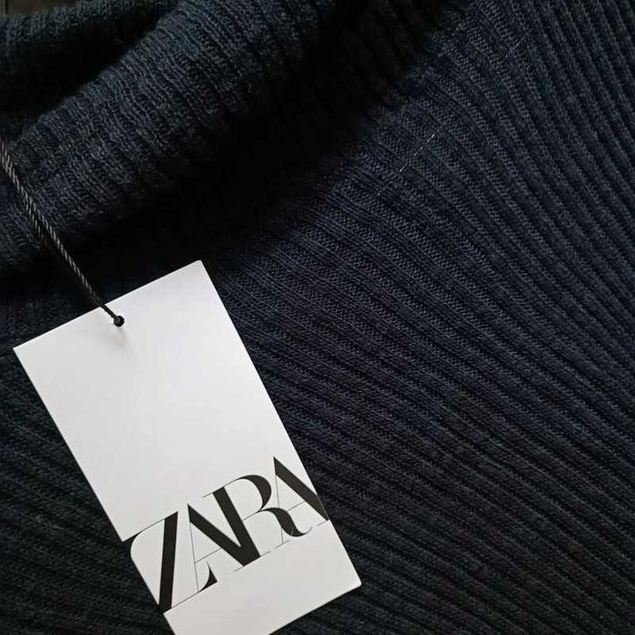 dzianinowa sukienka zara