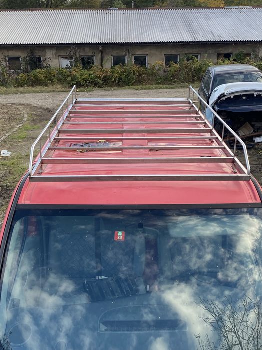 Bagażnik dachowy nierdzewka rolka renault trafic opel vivaro