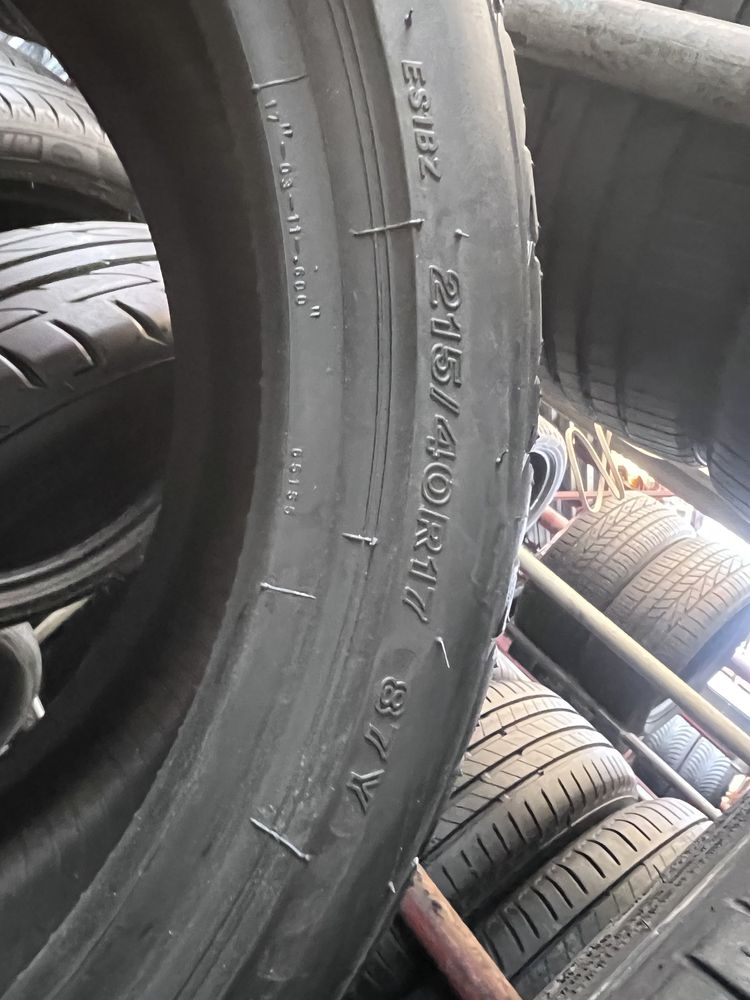 2szt lato 215/40-17 Bridgestone