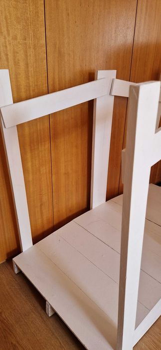 Ponte de madeira para cenário fotográfico