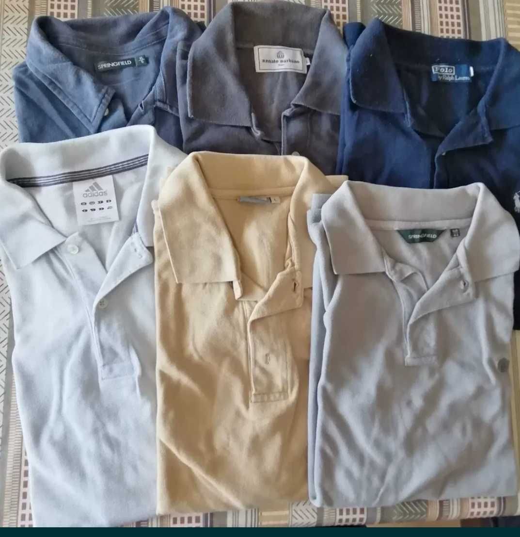 Polos usados em ótimo estado
