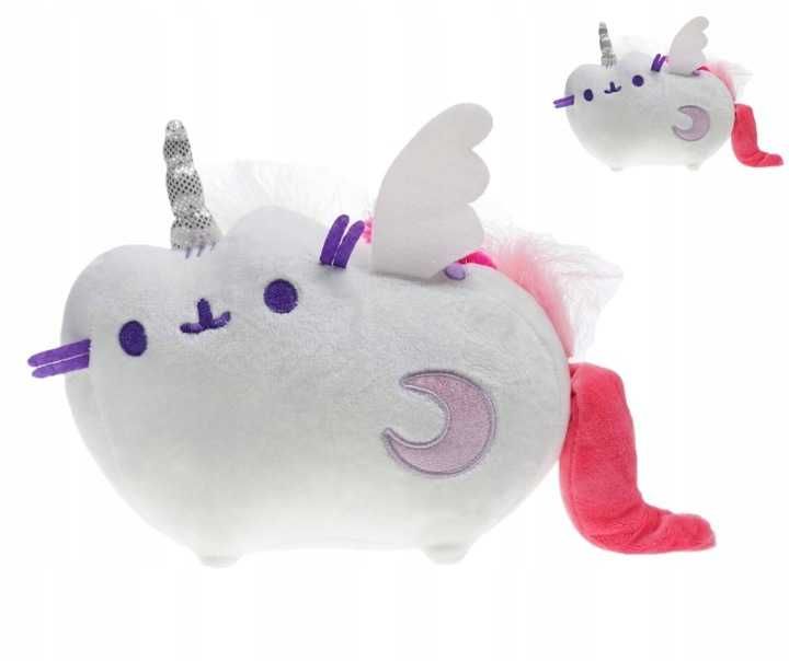 Maskotka Pluszowa Pluszak Kotek Kot Pusheen Jednorożec Skrzydła 24 cm