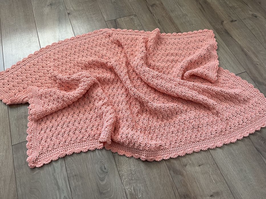 Kocyk szydełkowy dla dziecka