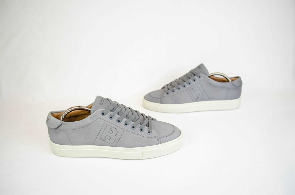 Boss Mirage Suede Trainers Кожаные Кроссовки Оригинал! р. 41-42 27 см