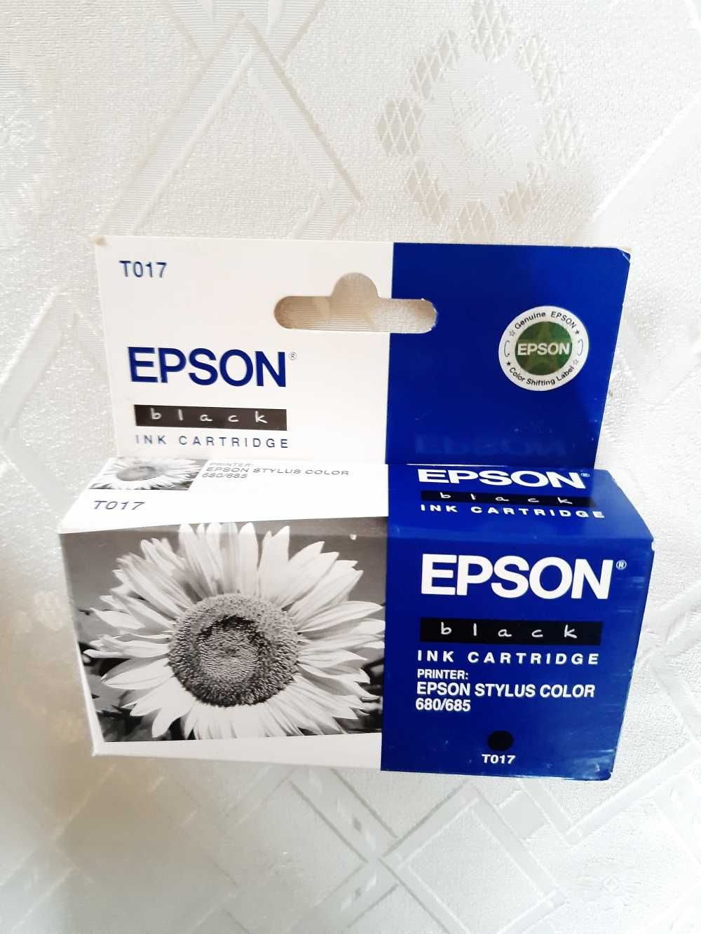 Tusz T017 czarny, T018 kolor, orygin. np. do Epson StylusColor 680/685