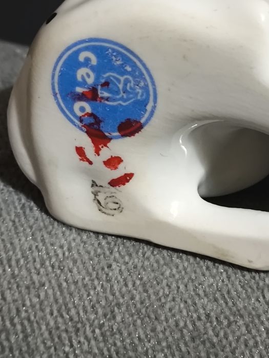 Figurka porcelanowa piesek ,pies dalmatyńczyk Cero. Vintage