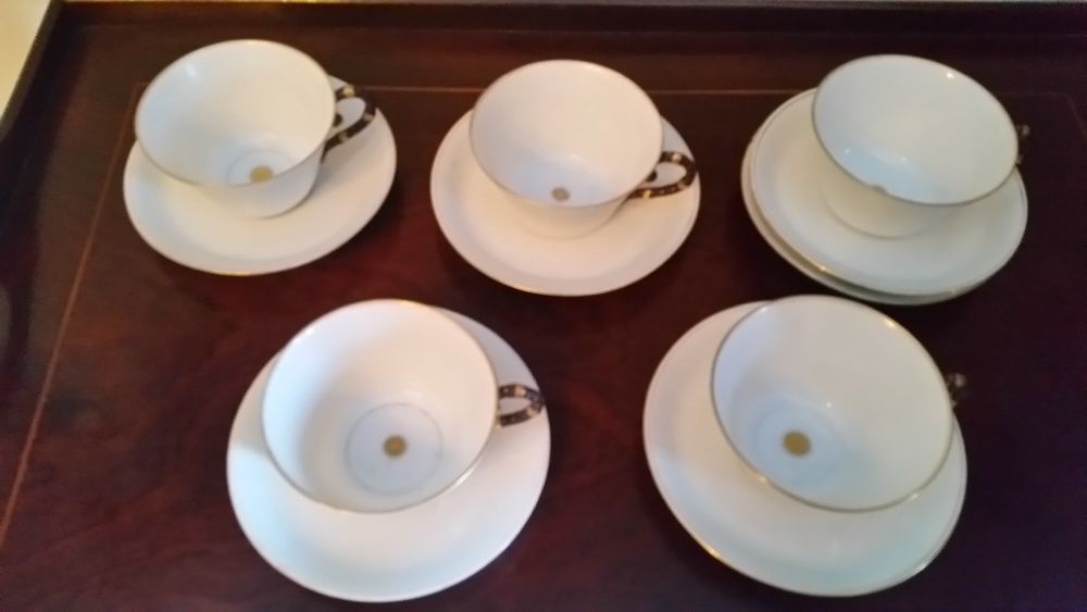 Conjunto de chavenas chá antigas!