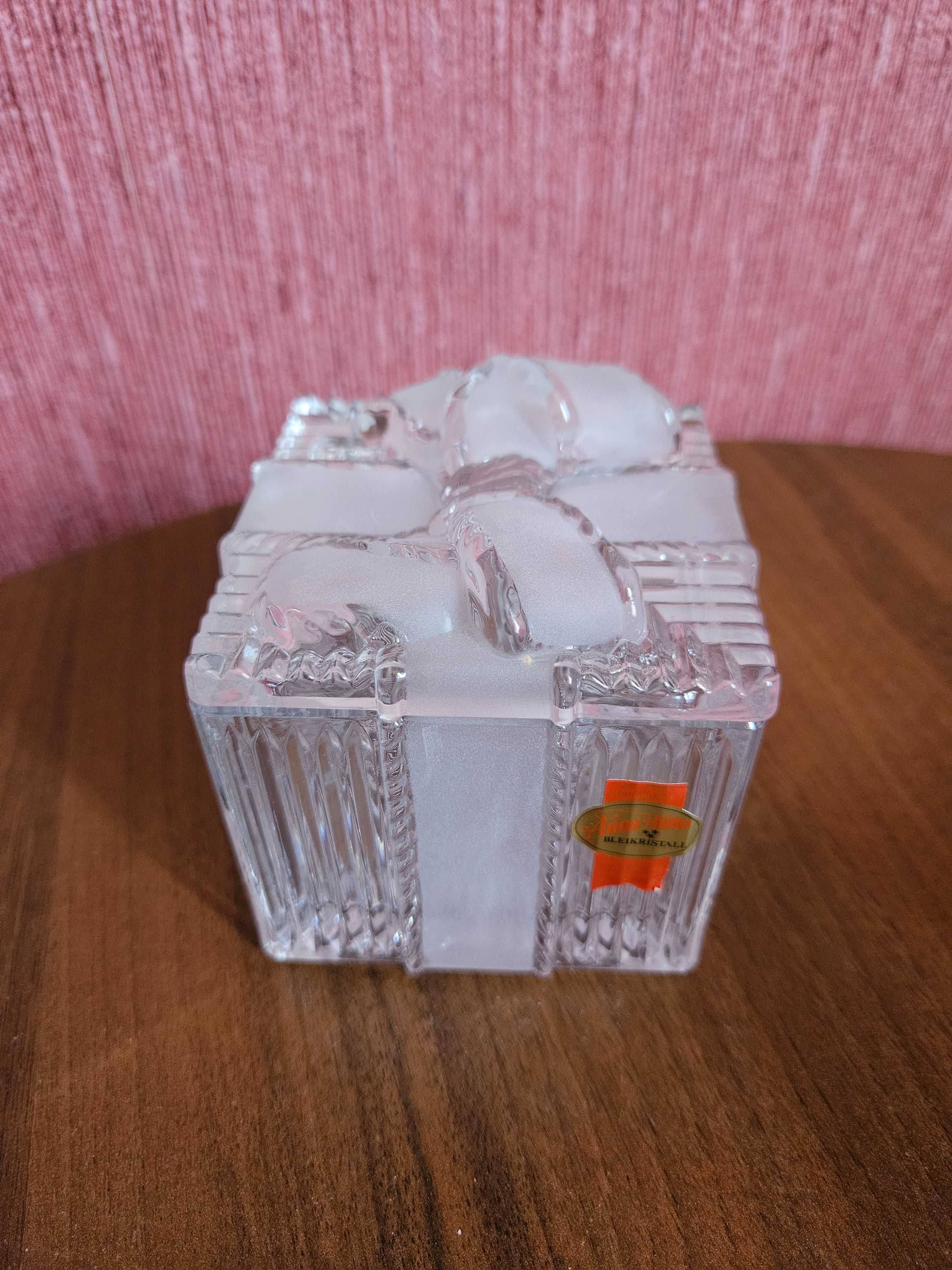 Німецька кришталева шкатулка в упаковці anna hütte