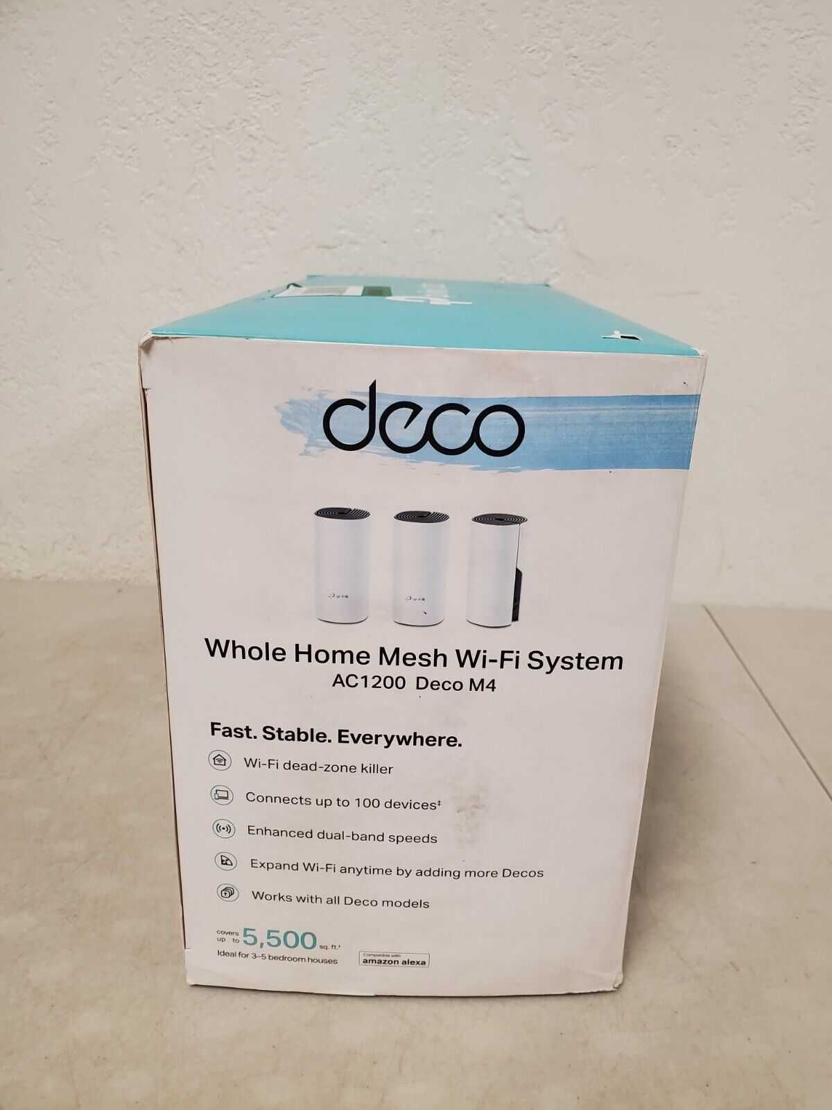 TP-LINK Mesh Wi-Fi System Deco M4 3-pack