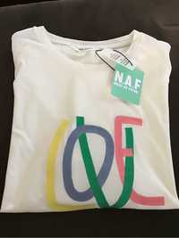T-shirt da marca NAF-NAF