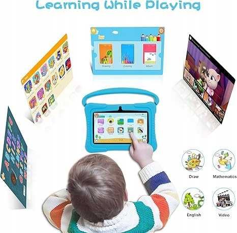 TABLET DLA DZIECI Veidoo 7" 32gb IPS kontrola rodzicielska Bluetooth