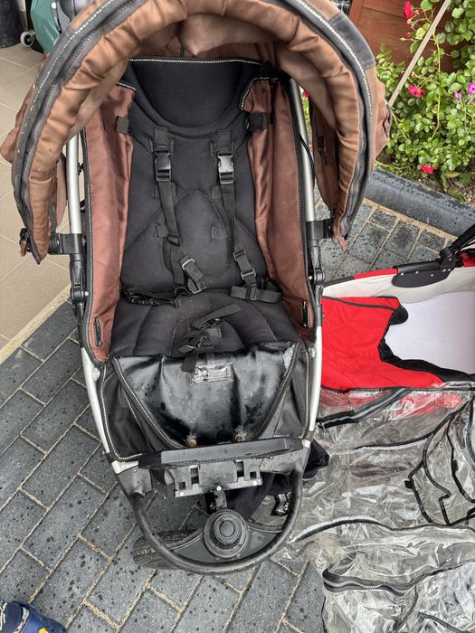 Wózek spacerowy biegowy terenowy gondola TFK Joggster z Gondolą