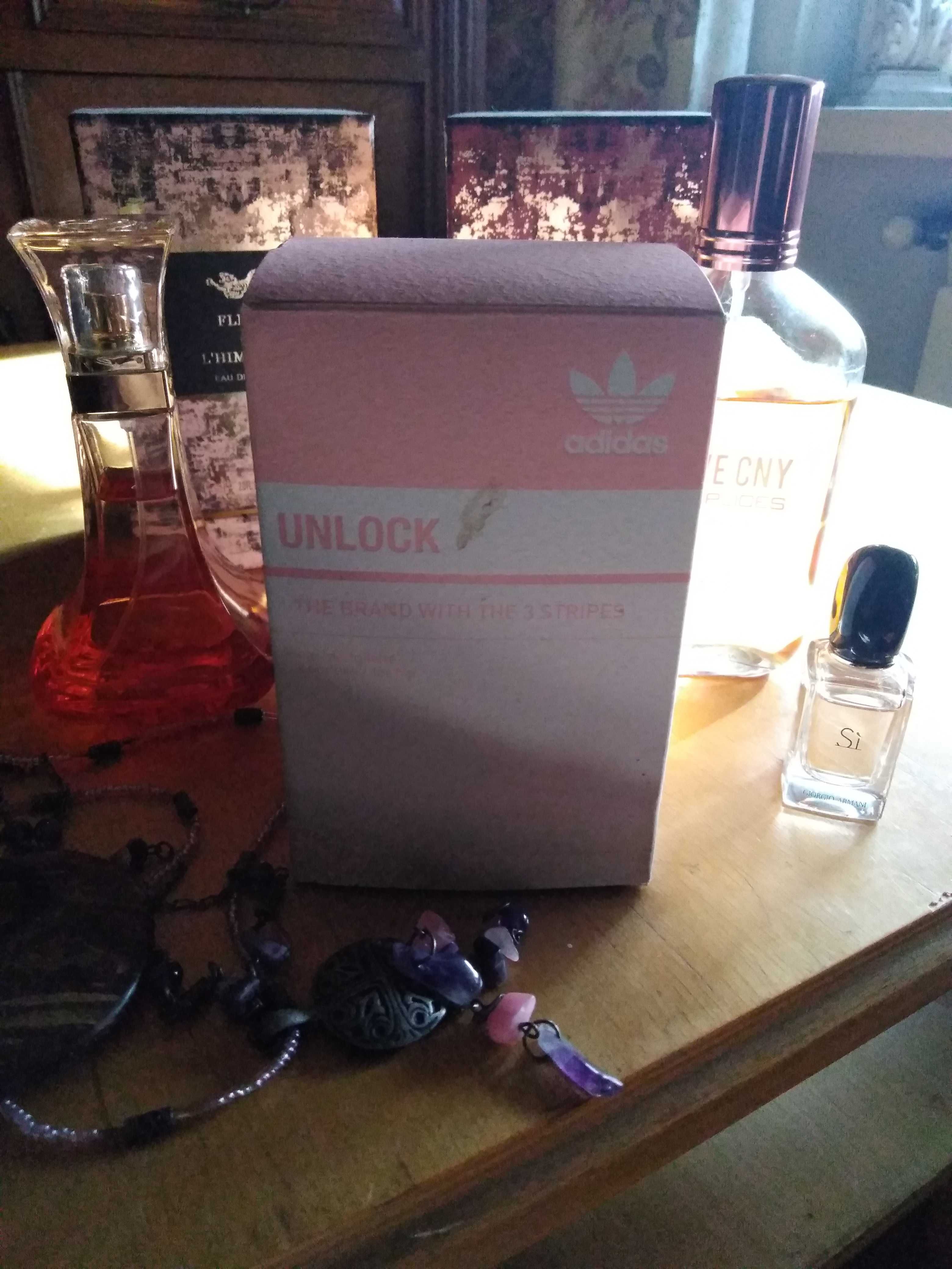 Adidas Unlock for Her 50ml. Super zapach. Trwały, śliczny zapach.