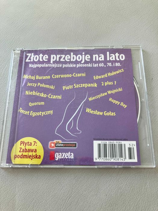 CD Złote przeboje na lato - dwie unikatowe płyty