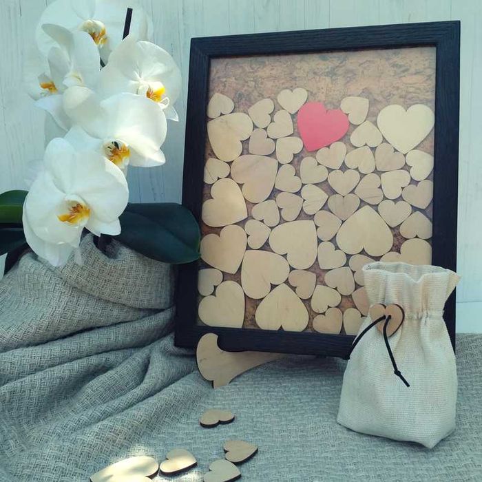 Весільний декор , копилка  рамка для поздравлений,  свадебная копилка