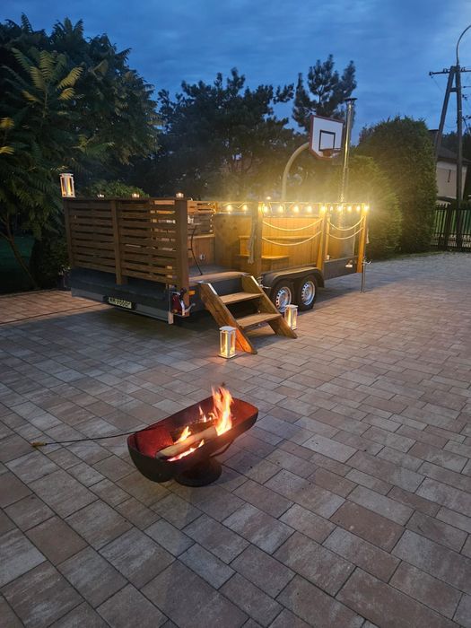 Wynajem mobilnej balii ogrodowej / jacuzzi