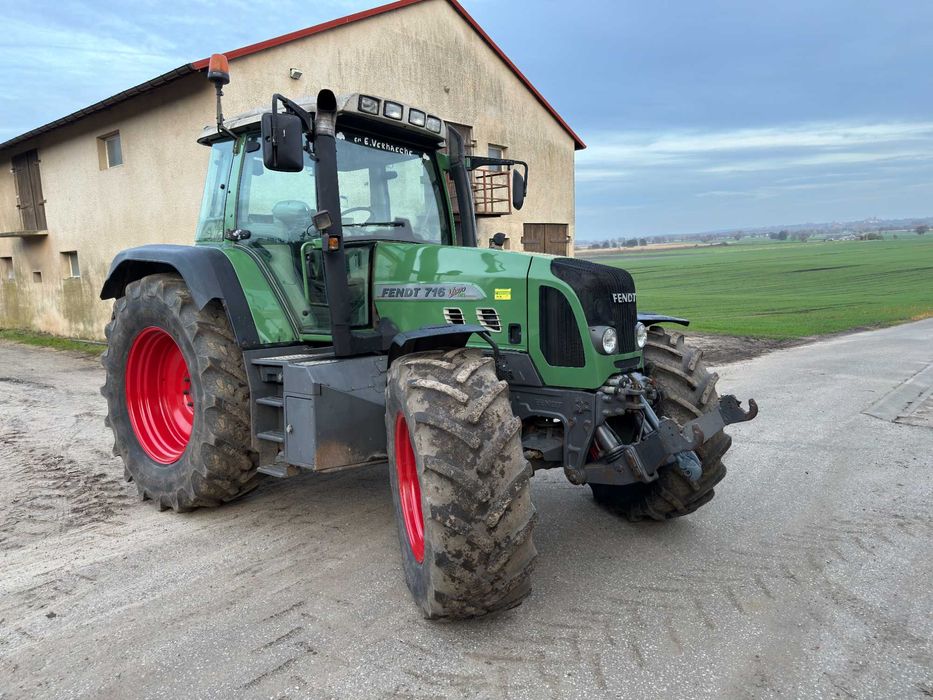 fendt 716 tms 2005R 169KM 4x4 zarejestrowany