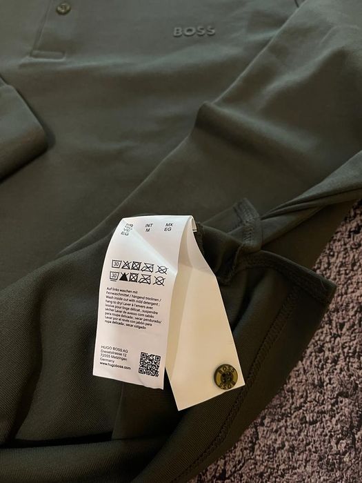 Лонгслів Hugo Boss. Поло з довгим рукавом Hugo Boss