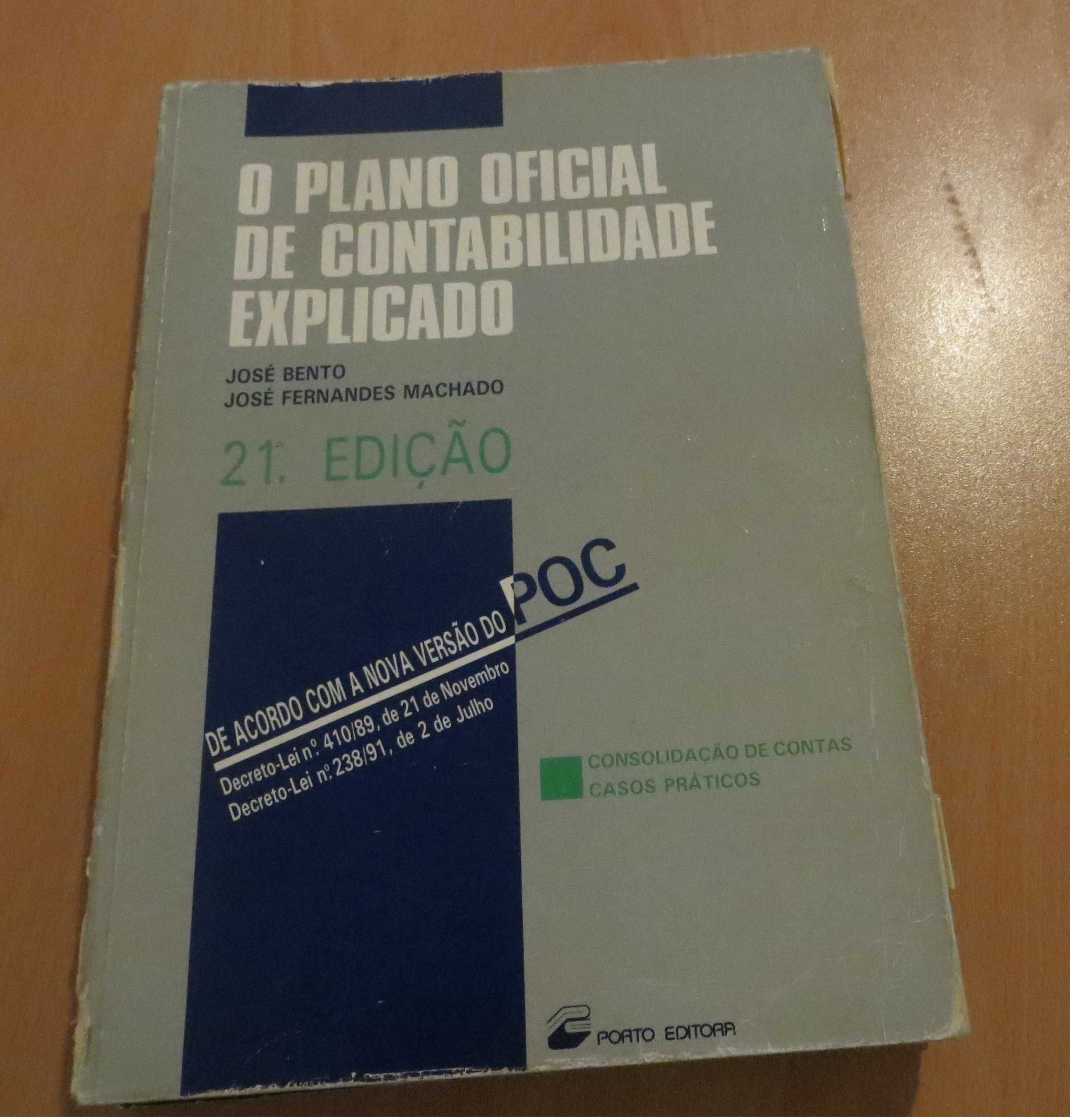 Livro" Plano Oficial de Contabilidade Explicado" - 21ª Edição