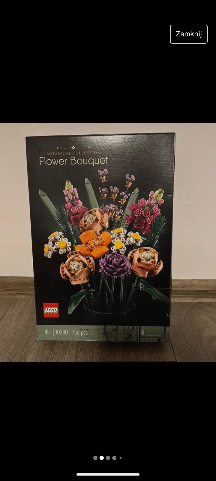 Lego kwiaty bukiet flower bouquet zestaw nowy