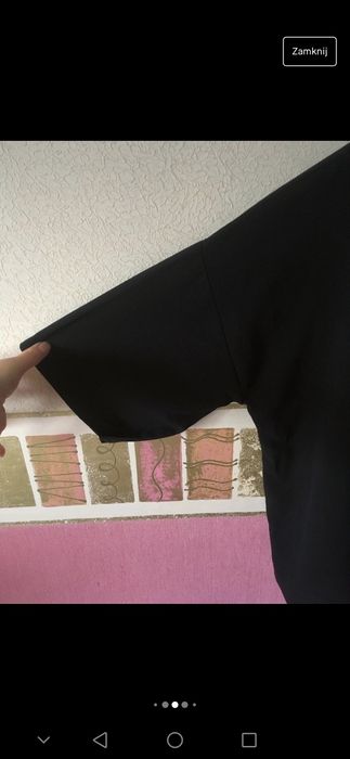 STRADIVARIUS Nowa Bluzka Koszula Bluzeczka Tłoczony Materiał. OVERSIZE