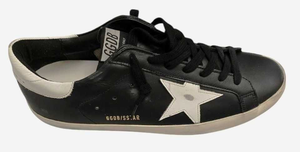 нові оригінальні Кеди чорні GOLDEN GOOSE Superstar 43 розмір