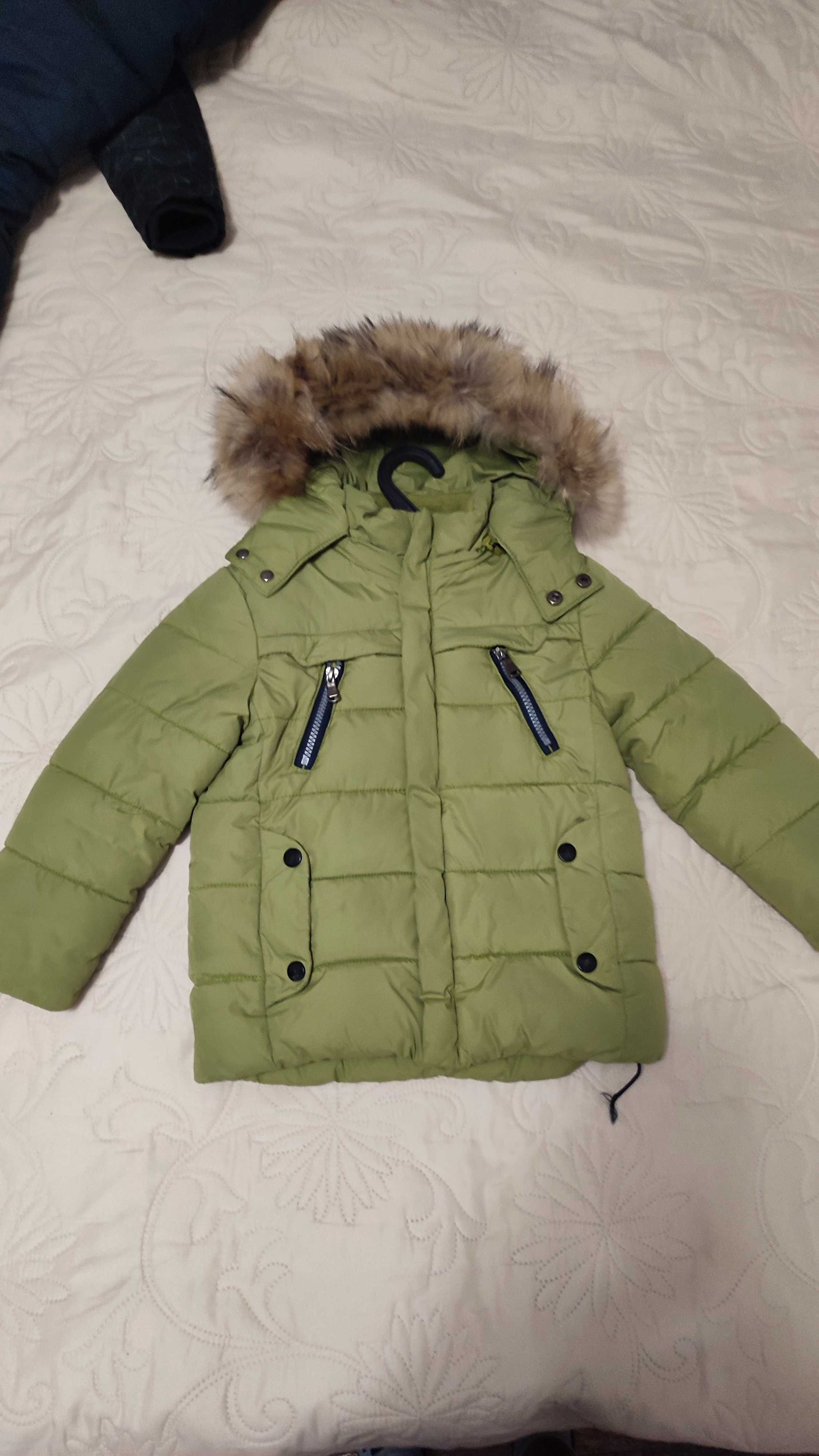 Зимняя куртка на мальчика(98)