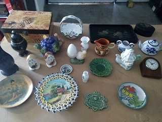 Peças decorativas 23 peças o lote completo