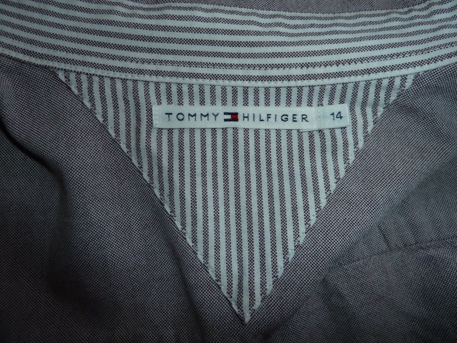 Рубашка tommy hilfiger , р 14, оригинал, 100% коттон