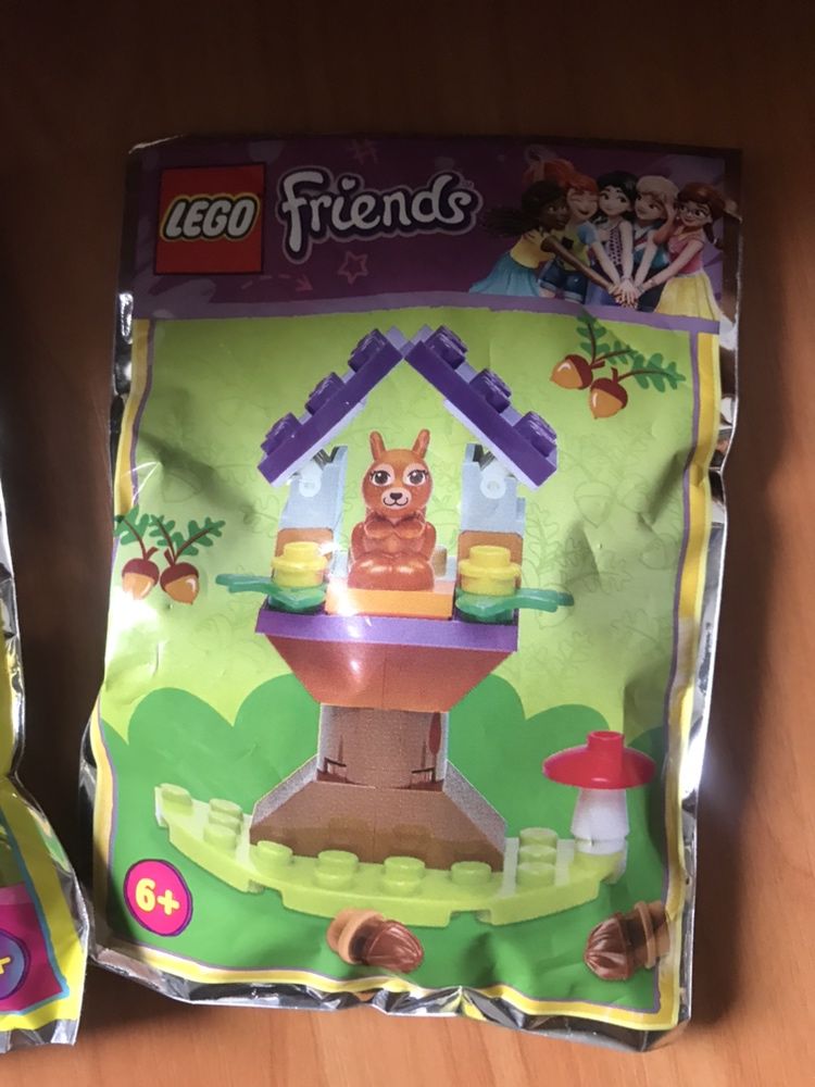 Колекційне Lego Friends котик кролик песик дельфін