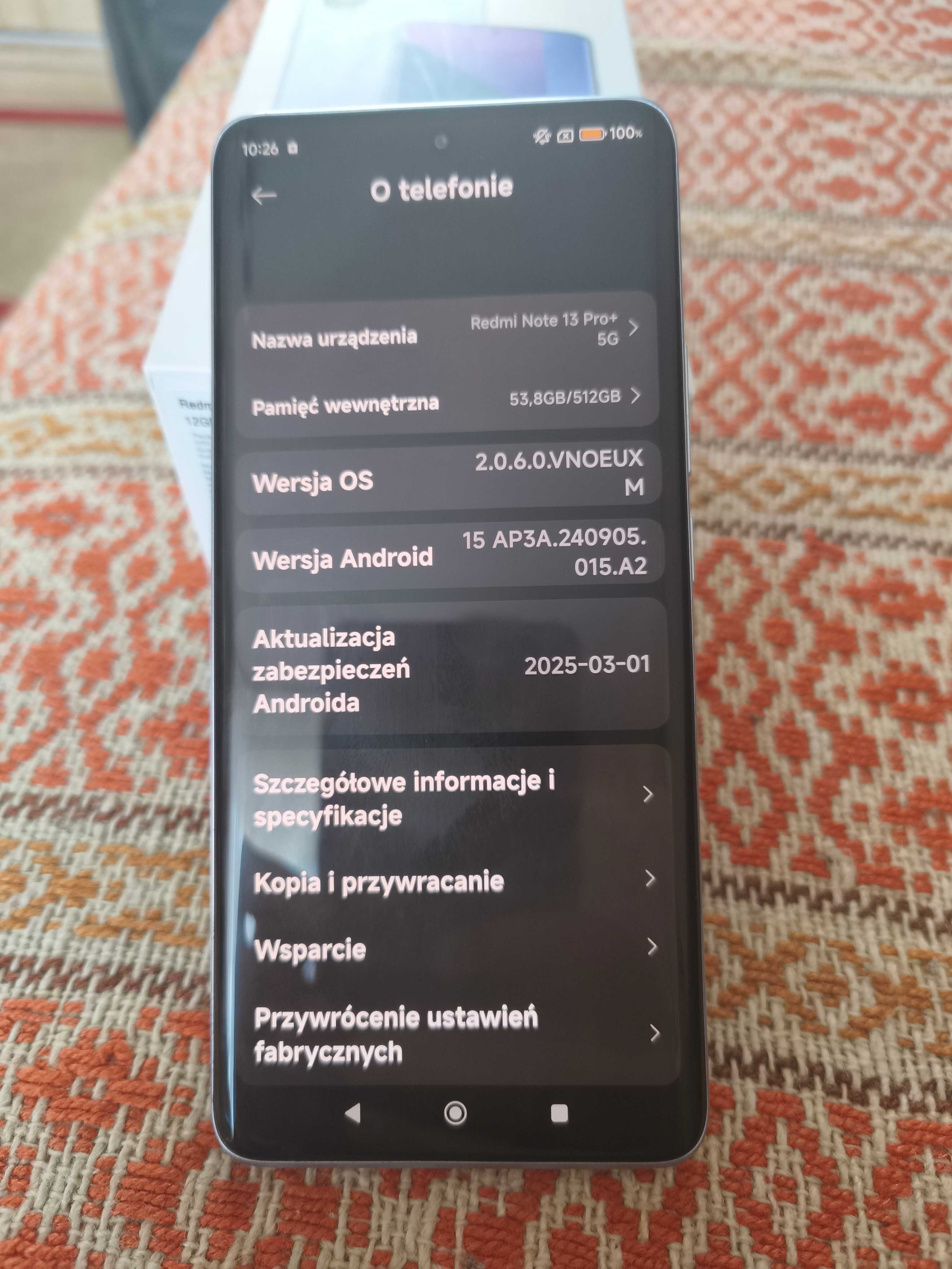 Xiaomi Redmi Note 13Pro Plus 5g 12/512