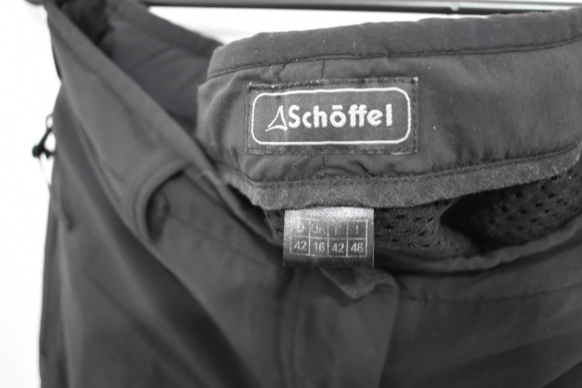 Schoffel ocieplane spodnie trekkingowe outdoor stretch idealne 42 XL