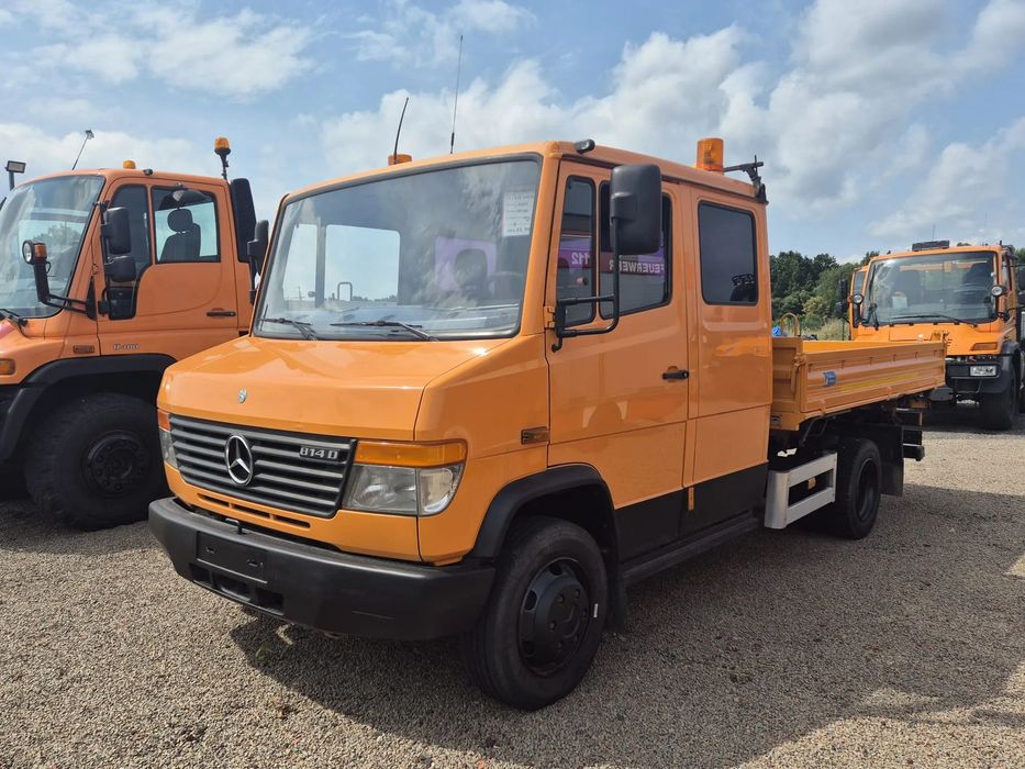 Mercedes-Benz 814 Vario Doka Wywrotka  Nowe Opony Webasto