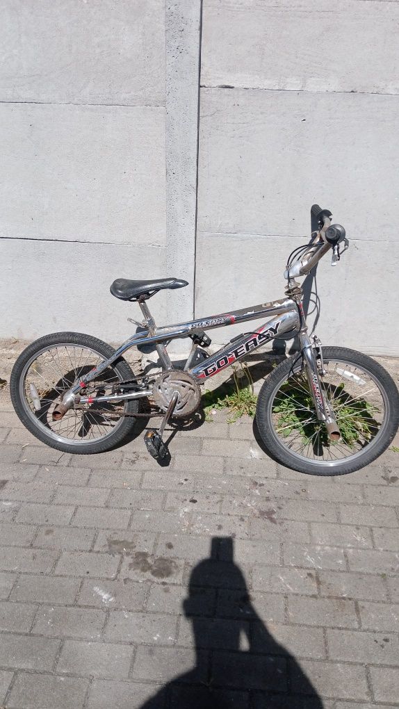 Rower BMX pegi przód tył
