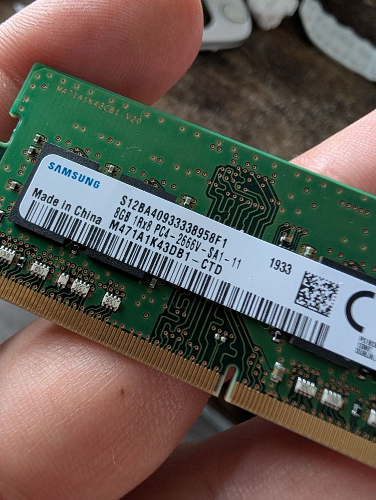 Pamięć RAM do laptopa 8GB DDR4 SODIMM