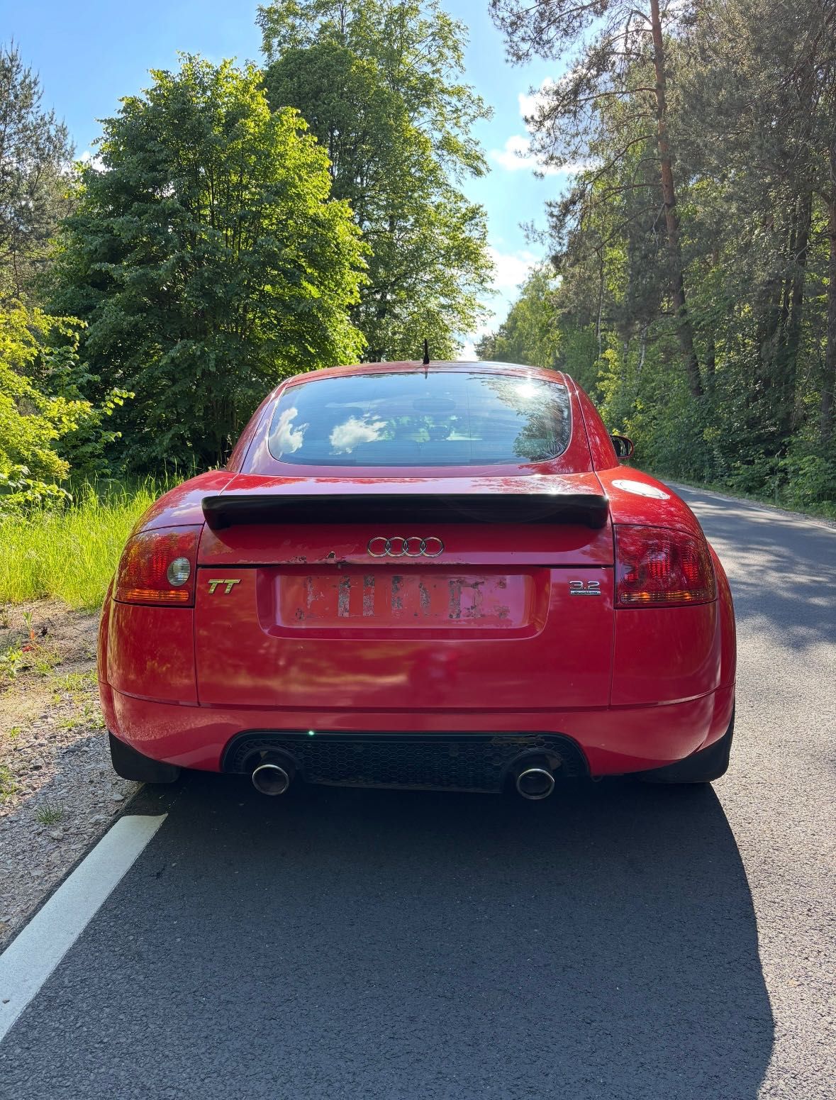Zderzak tt Audi r32 koła felgi spoiler lampy vr6 3.2v6 lotka