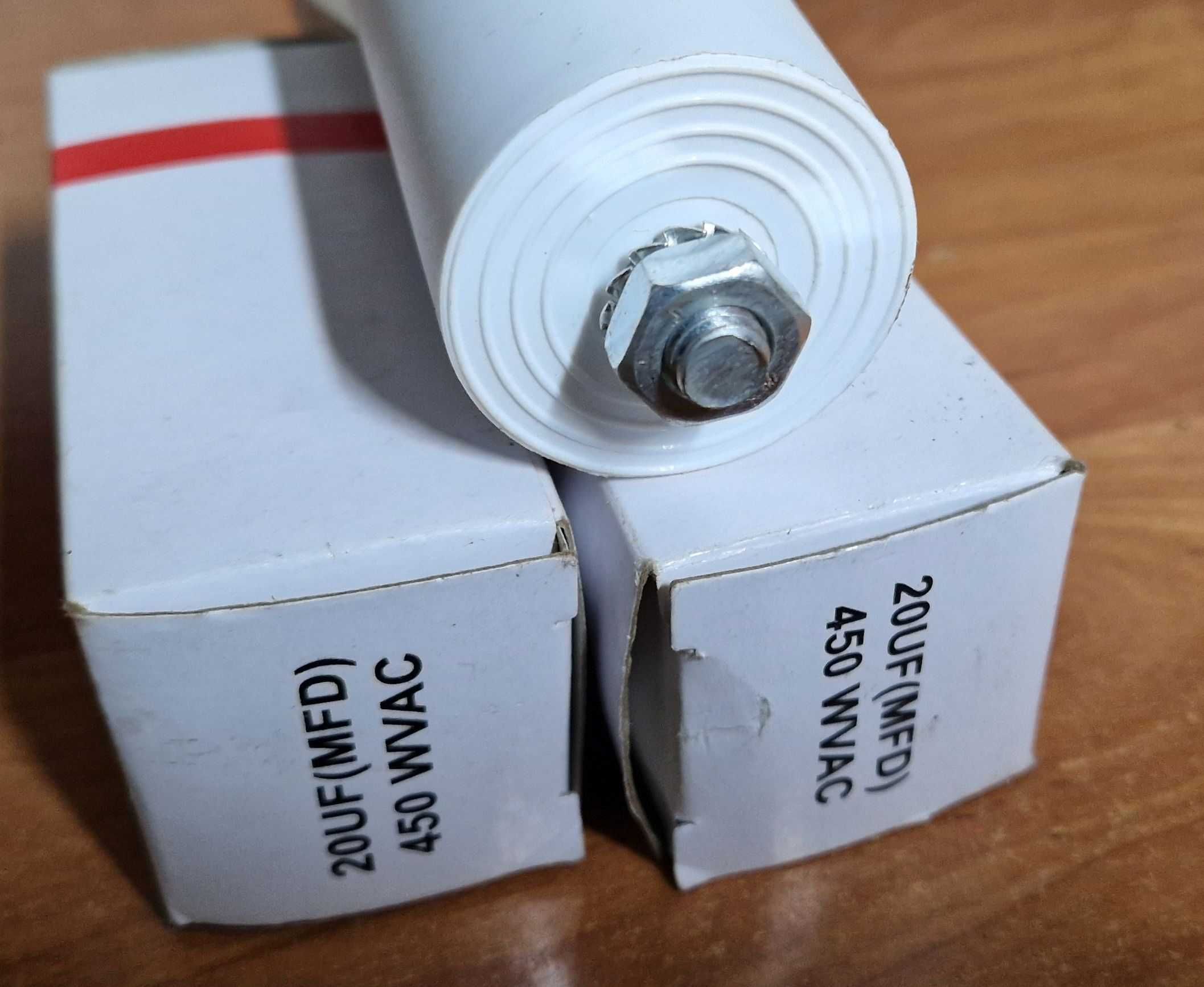 Kondensator startowy rozruchowy do silników 20uF 400V