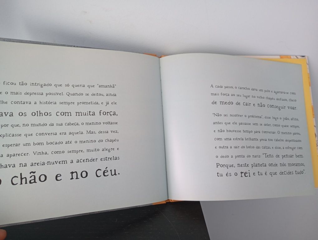 Livro "O carocho pirilampo que tinha medo de voar"