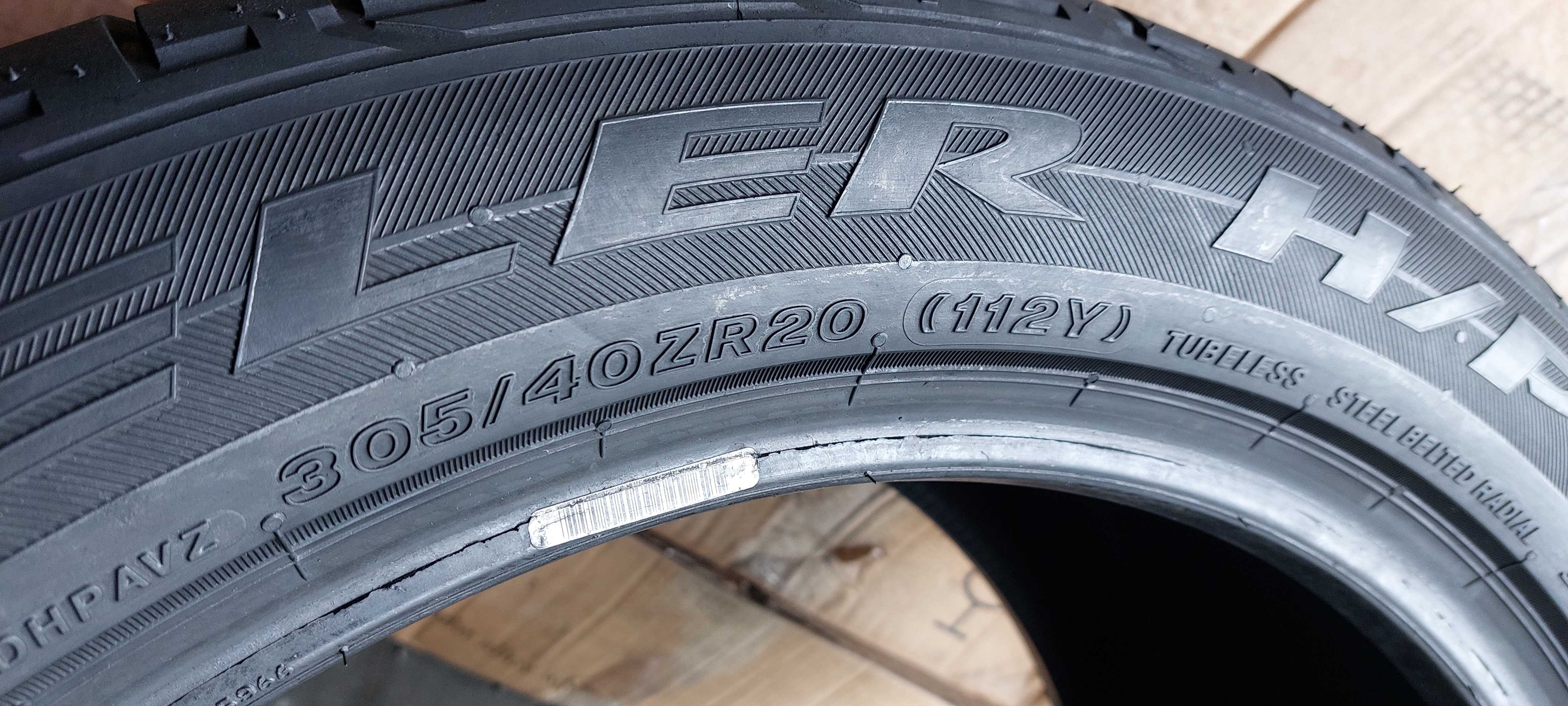 Резина літо 85% протектор Bridgestone 305/40 R20 Dueler H/P Sport