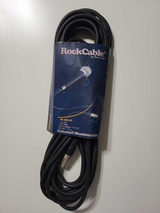 Мікрофонний кабель ROCKCABLE RCL30310 D7 10м XLR(F)-XLR(M)