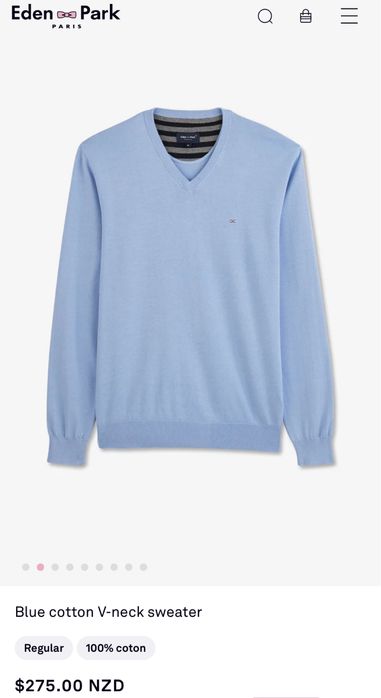 Sweter męski Eden Park XL