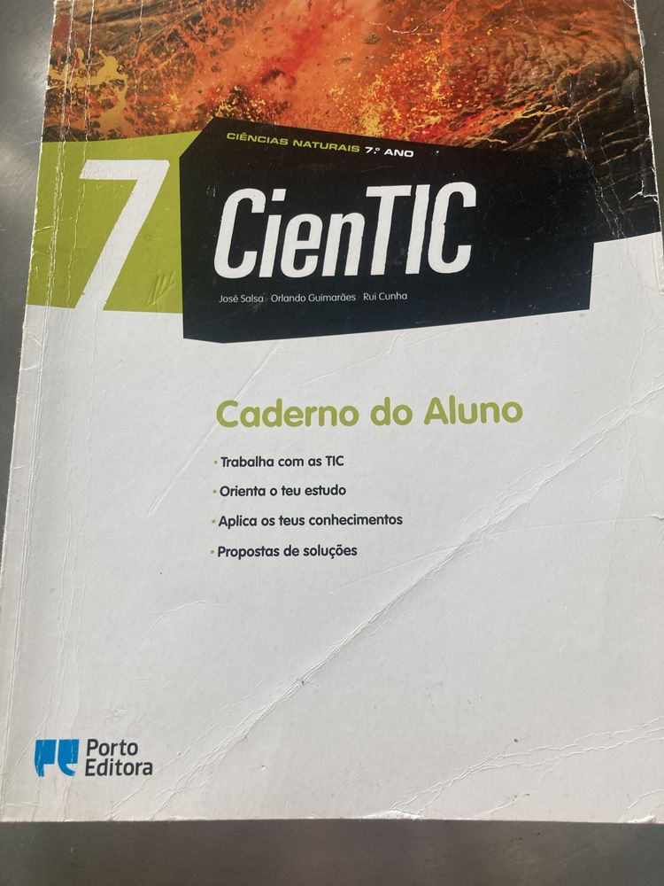 Caderno aluno 7 Cienc