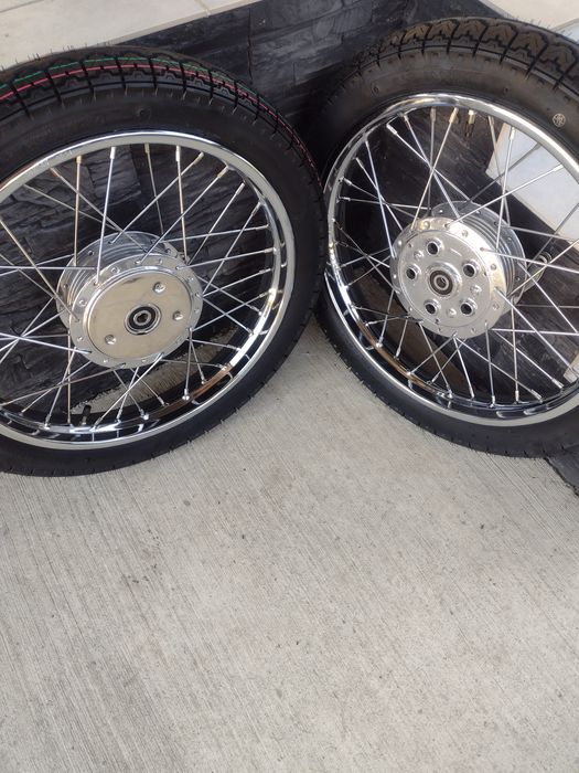 Koła WSK kpl. Lagi zawieszenie felgi piasty lampy golenie bęben B1,zet