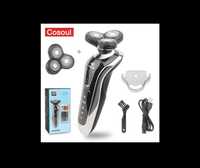 Роторная электробритва  COSOUL 4D SHAVER с запасным режущим блоком.